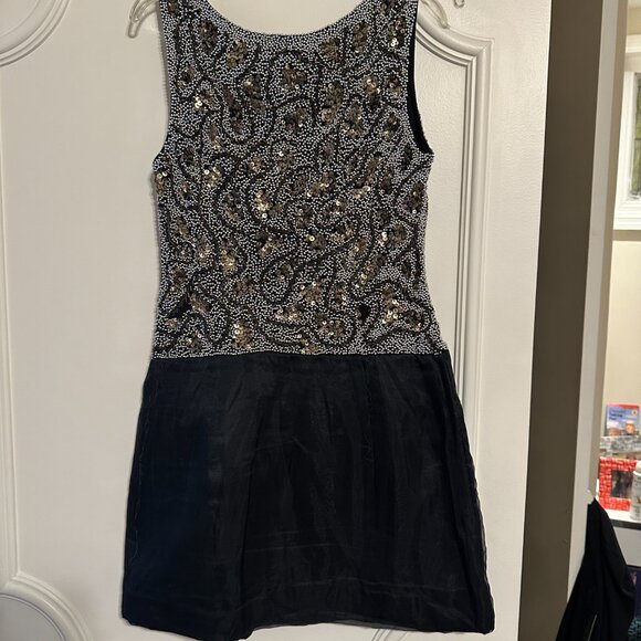 Hannah Jo Beaded Vintage Mini Dress - Picture 3 of 6